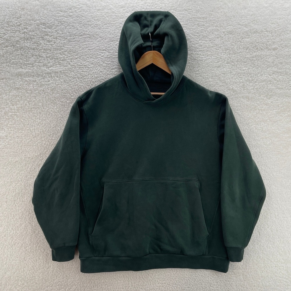 Lululemon Hoodie Mens XL Green Steady State Athleisure Gym Pullover Activewear